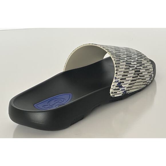 Burberry Dive Lichen IP Check Slide Sandals 9 US (42 Euro) 8102419 IT NIB $390 - Picture 5 of 11